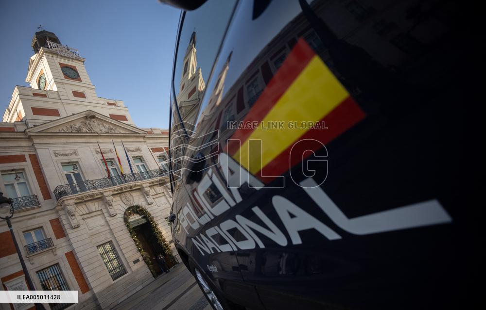 Madrid Police Headquarters Presents New Years Eve Security Plan - Madrid