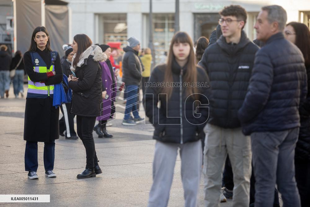 Madrid Police Headquarters Presents New Years Eve Security Plan - Madrid