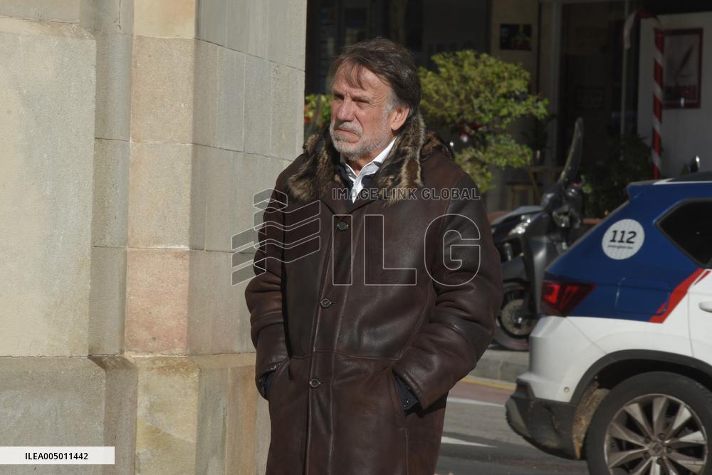 Funeral of Businessman Carles Vilarrubi - Barcelona
