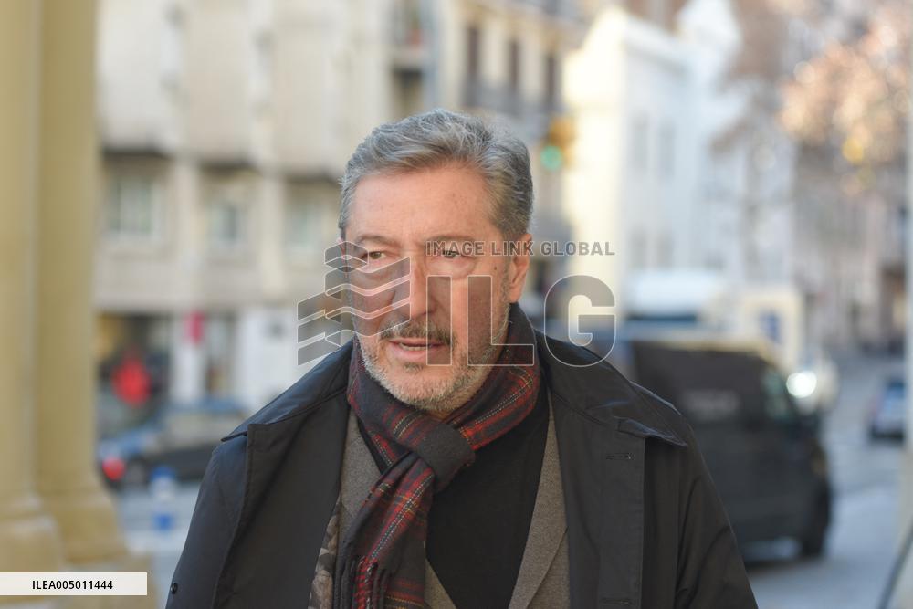 Funeral of Businessman Carles Vilarrubi - Barcelona