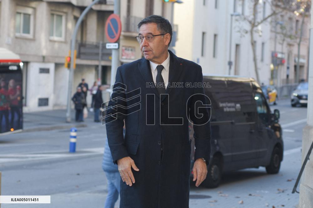 Funeral of Businessman Carles Vilarrubi - Barcelona