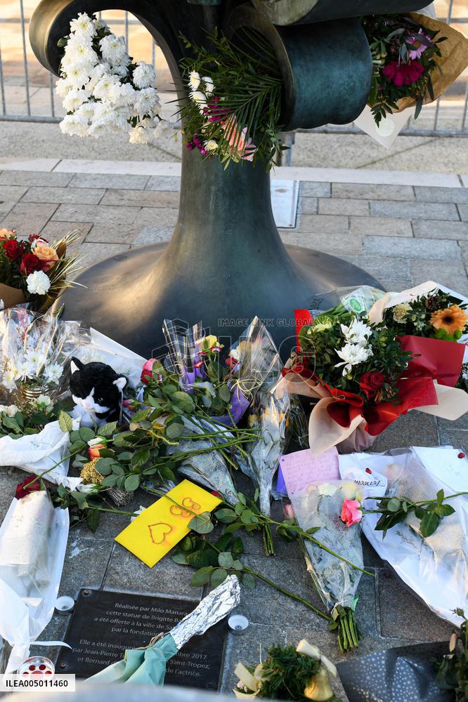 Brigitte Bardot Statue Memorial - Saint Tropez