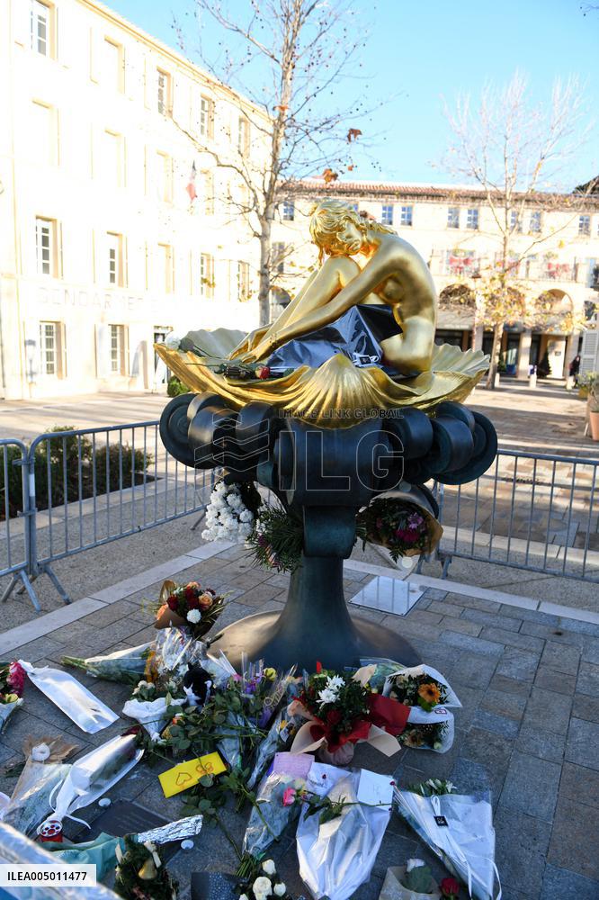 Brigitte Bardot Statue Memorial - Saint Tropez