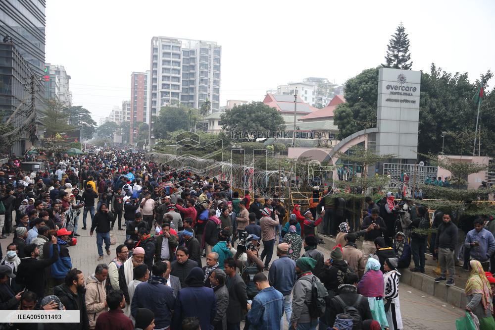 Death Of Bangladesh's Former PM Khaleda Zia - Dhaka