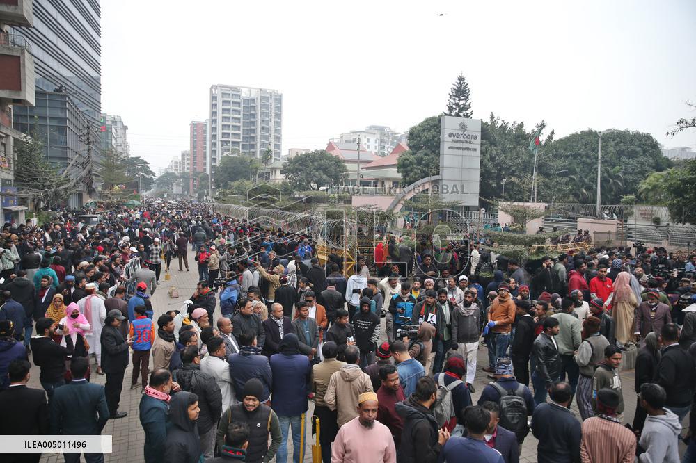 Death Of Bangladesh's Former PM Khaleda Zia - Dhaka