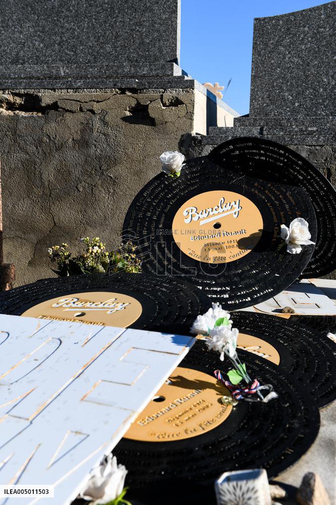 Eddie Barclay Grave Illustration - Saint Tropez