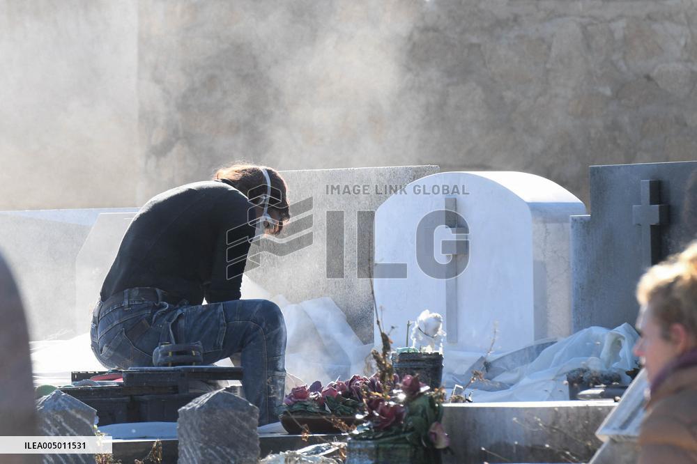 Bardot Family Tomb Works Underway - Saint Tropez