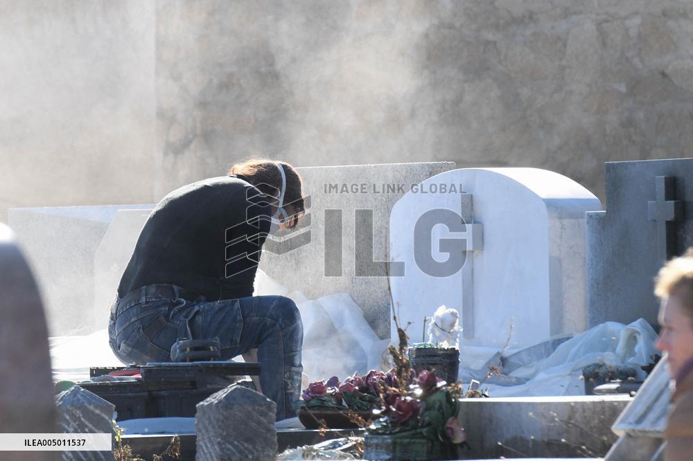 Bardot Family Tomb Works Underway - Saint Tropez