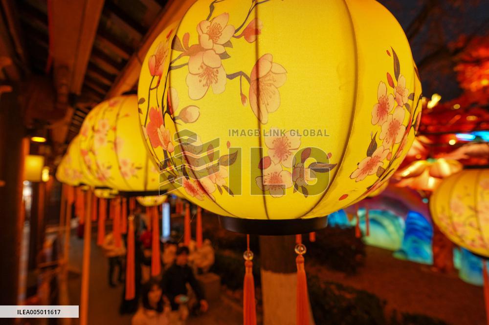New Year Lantern Decorations at the Confucius Temple - Nanjing