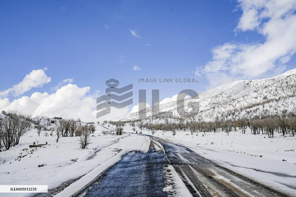 Snowfall In Kurdistan Region - Iraq