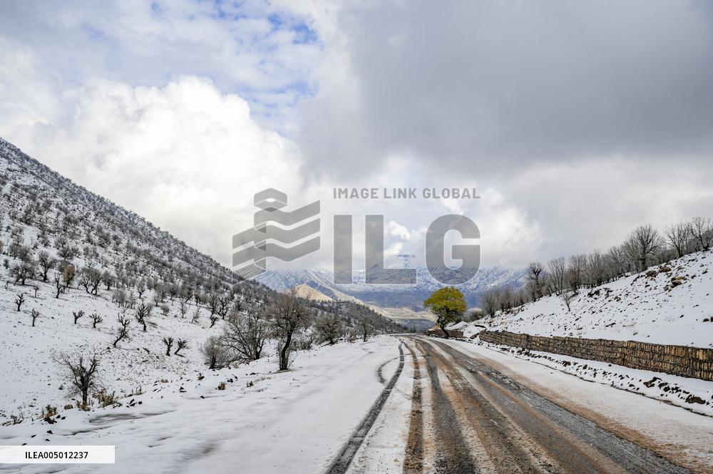 Snowfall In Kurdistan Region - Iraq