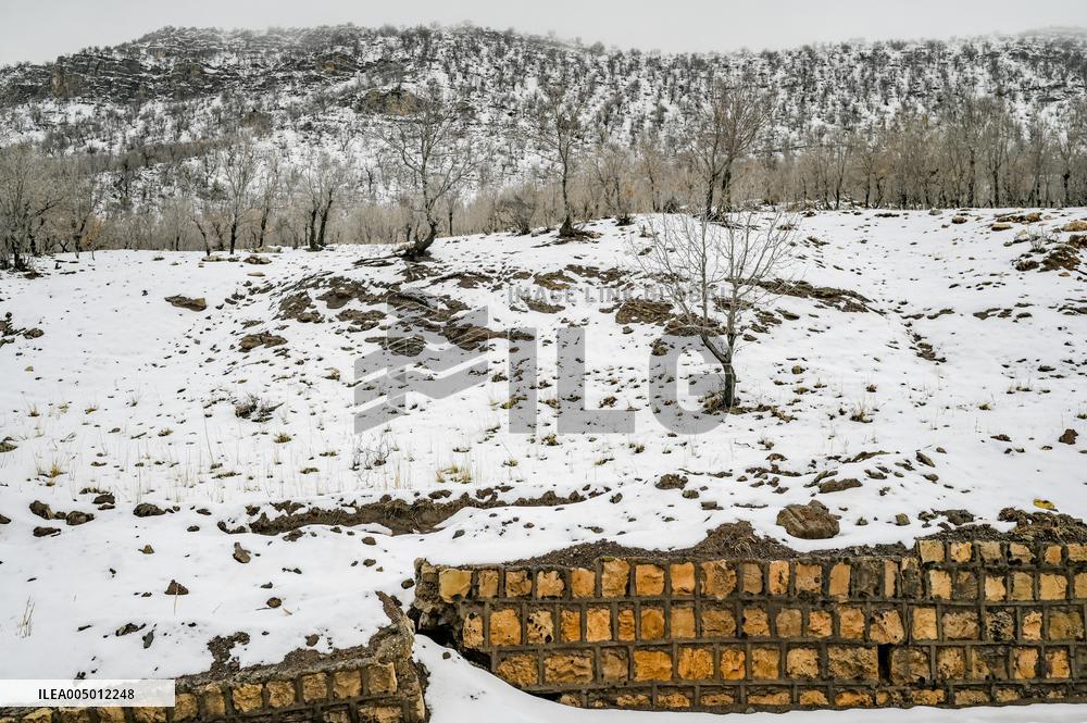 Snowfall In Kurdistan Region - Iraq