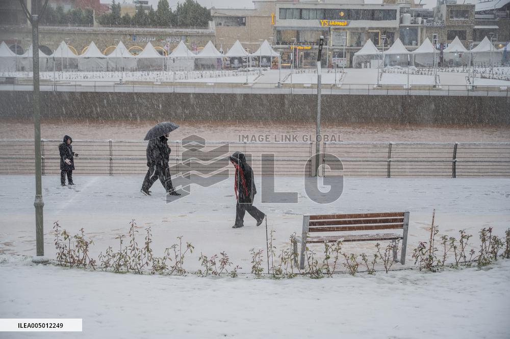 Snowfall In Kurdistan Region - Iraq