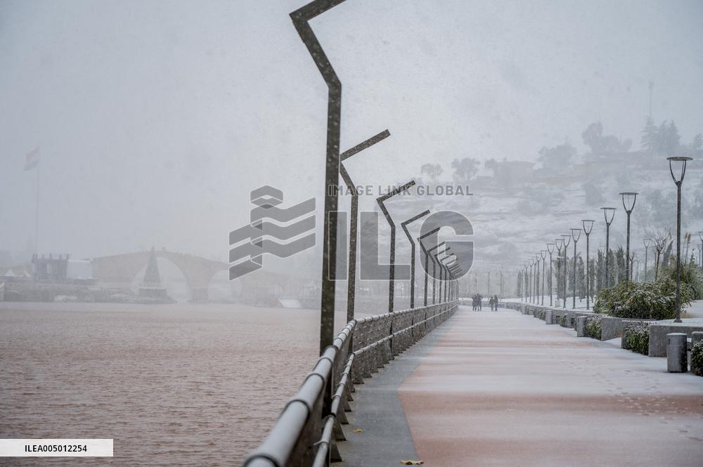 Snowfall In Kurdistan Region - Iraq