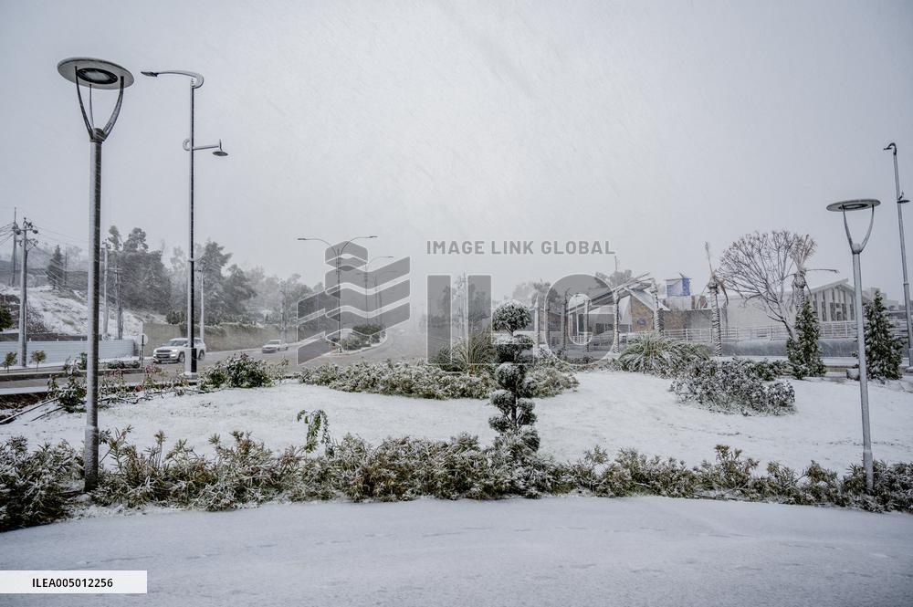Snowfall In Kurdistan Region - Iraq