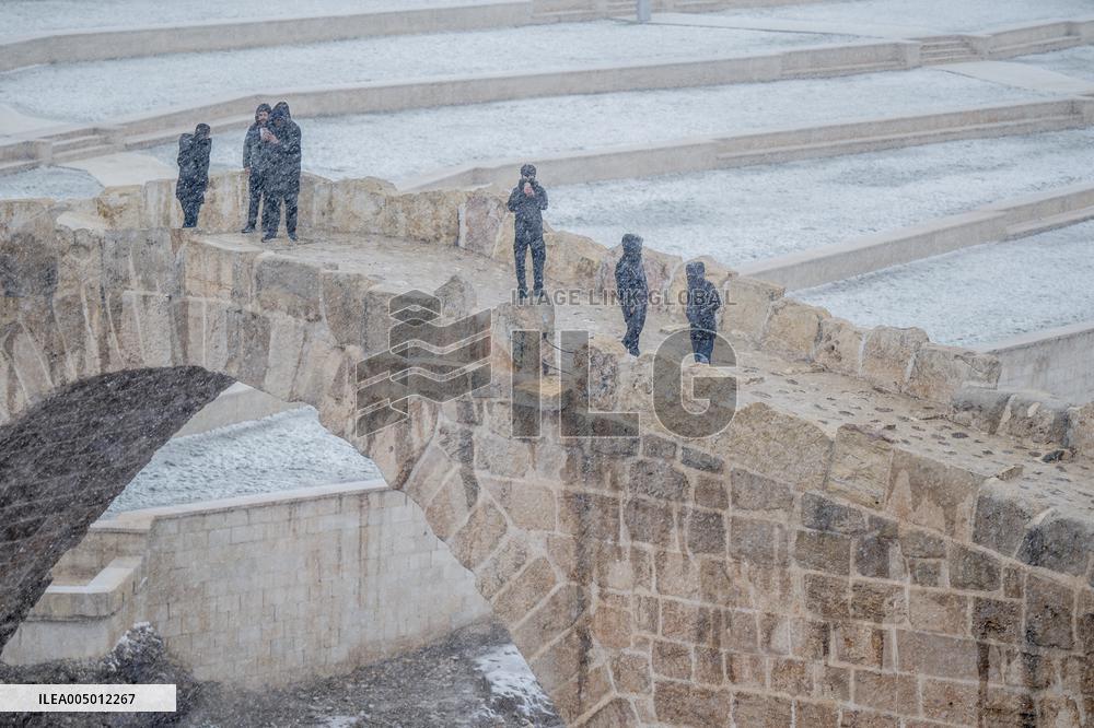 Snowfall In Kurdistan Region - Iraq