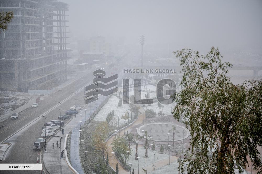 Snowfall In Kurdistan Region - Iraq