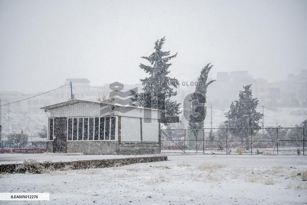 Snowfall In Kurdistan Region - Iraq