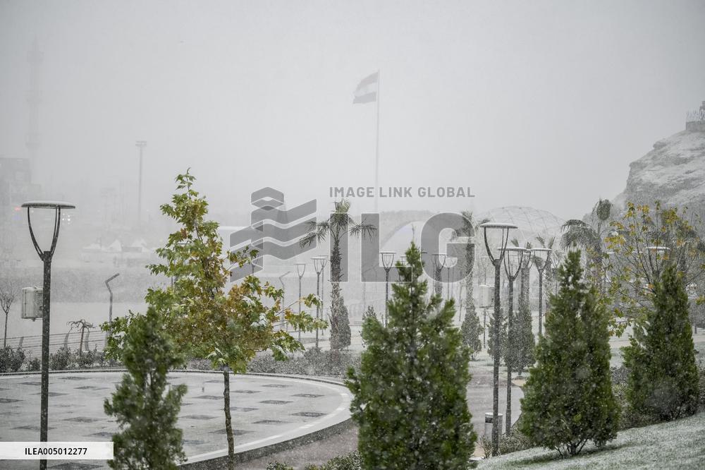 Snowfall In Kurdistan Region - Iraq