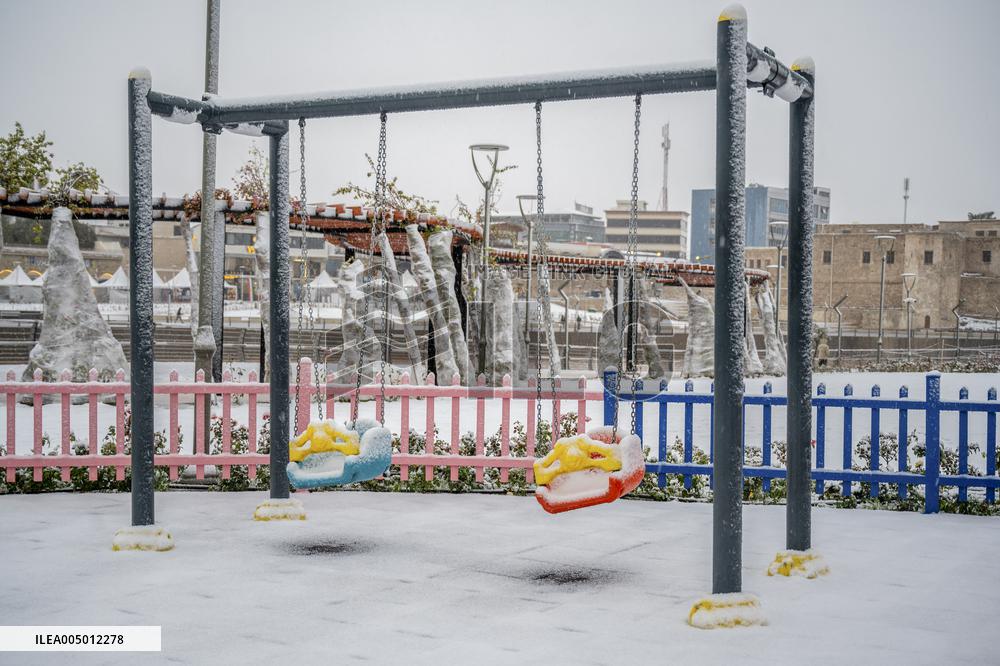 Snowfall In Kurdistan Region - Iraq
