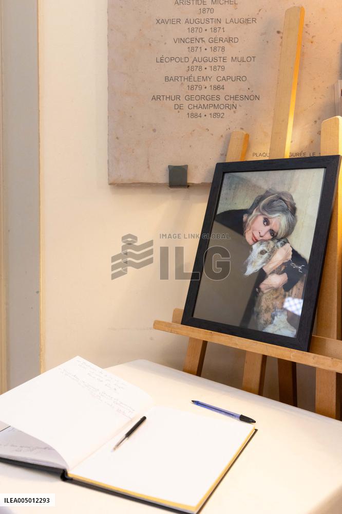 Brigitte Bardot Tribute At Town Hall - Saint Tropez