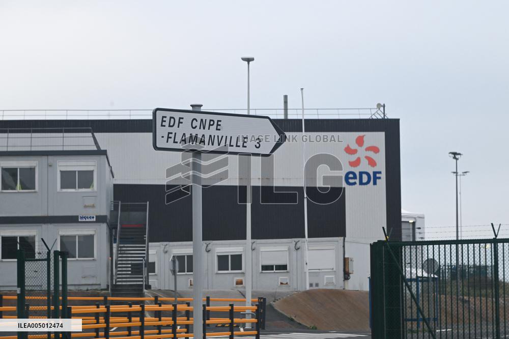 Illustration - Flamanville EPR Nuclear Reactor Starts Up - France