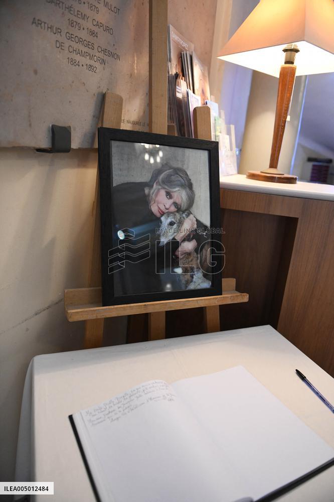 Brigitte Bardot Tribute At Town Hall - Saint Tropez