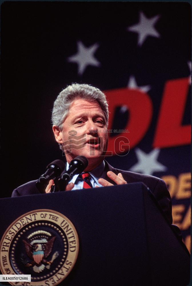 Clinton Speaks at the DLC Annual Conference