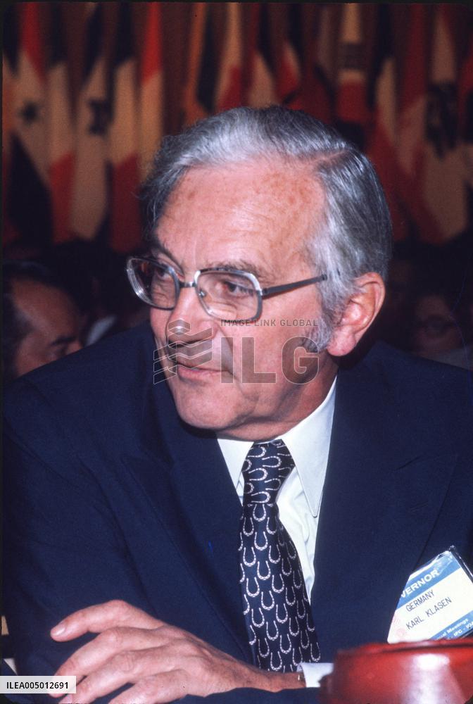 Anthony Barber Attends the IMF Annual Meeting