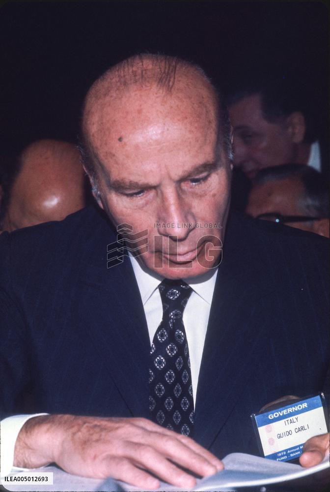 Anthony Barber Attends the IMF Annual Meeting