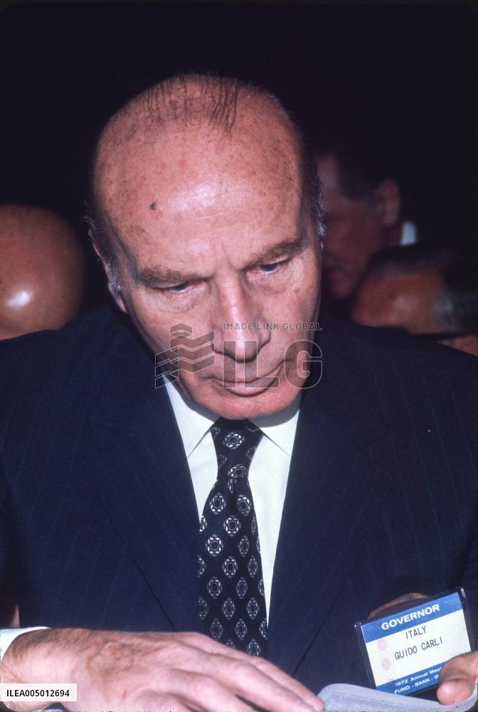 Anthony Barber Attends the IMF Annual Meeting