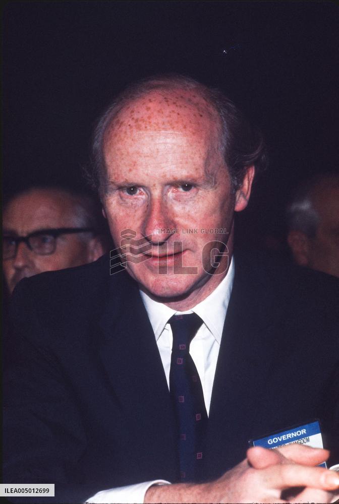 Anthony Barber Attends the IMF Annual Meeting