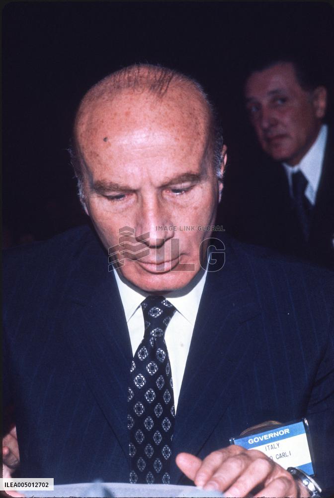 Anthony Barber Attends the IMF Annual Meeting