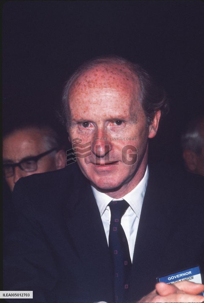 Anthony Barber Attends the IMF Annual Meeting