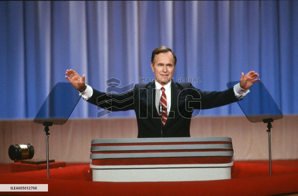 VP George H.W. Bush Accepts 1988 GOP Nomination