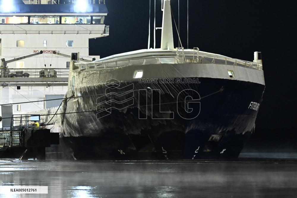 Finnish authorities seize vessel following sea cable disruption