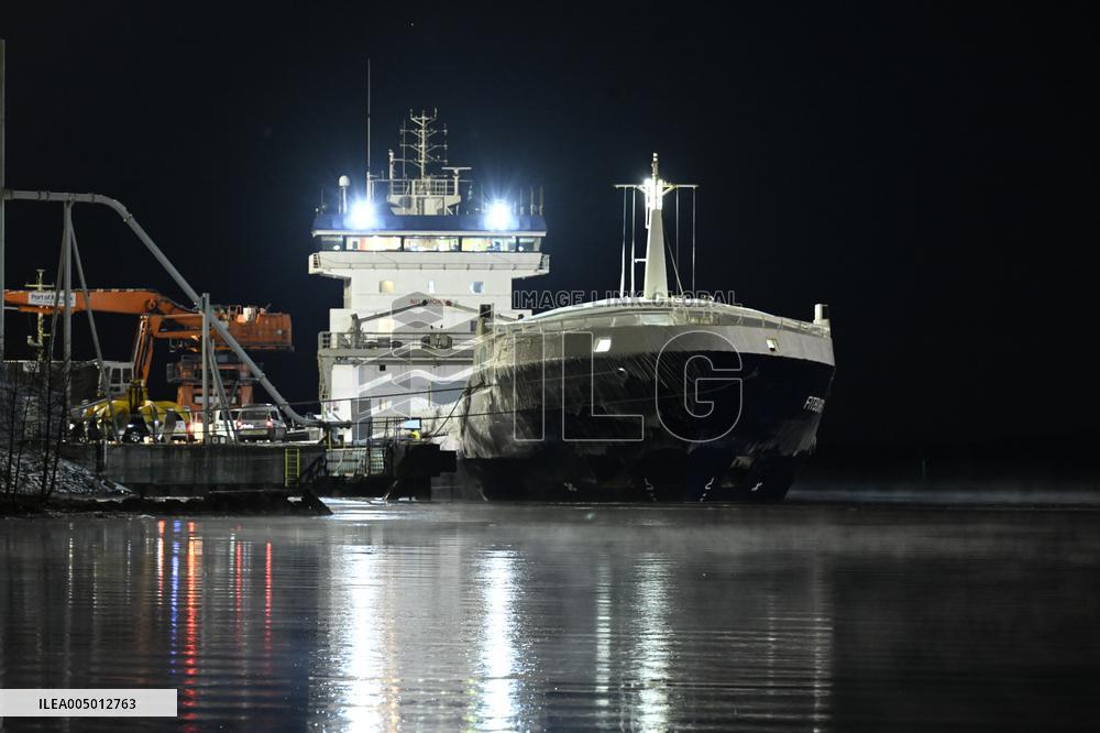 Finnish authorities seize vessel following sea cable disruption