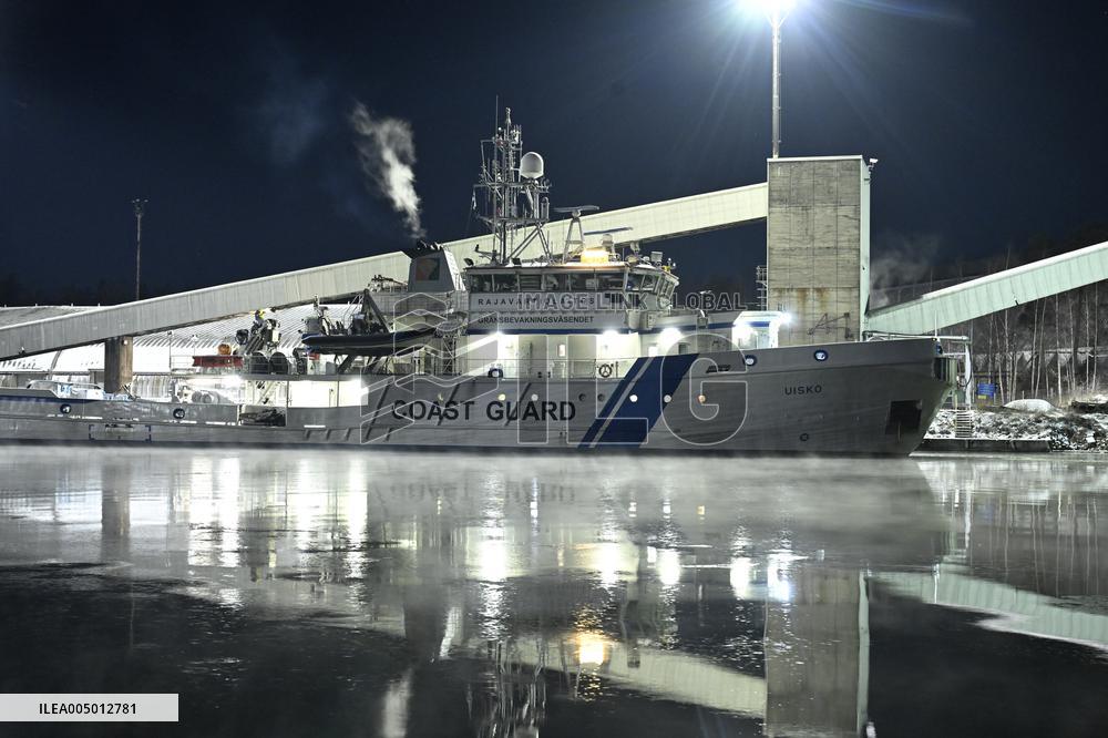 Finnish authorities seize vessel following sea cable disruption