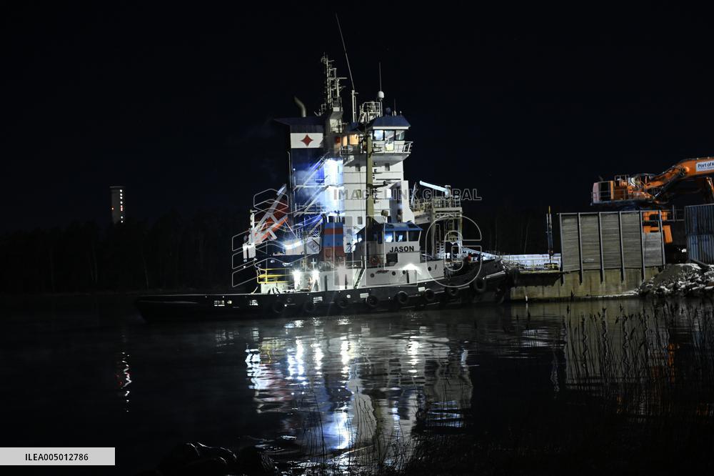 Finnish authorities seize vessel following sea cable disruption