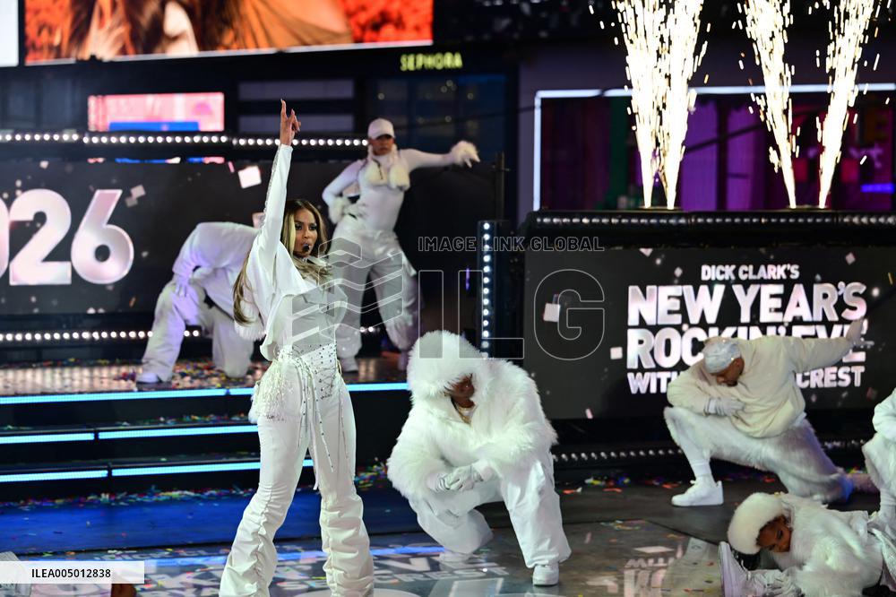 2025 New Years Eve in Times Square