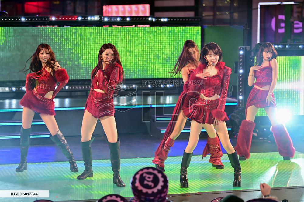 2025 New Years Eve in Times Square