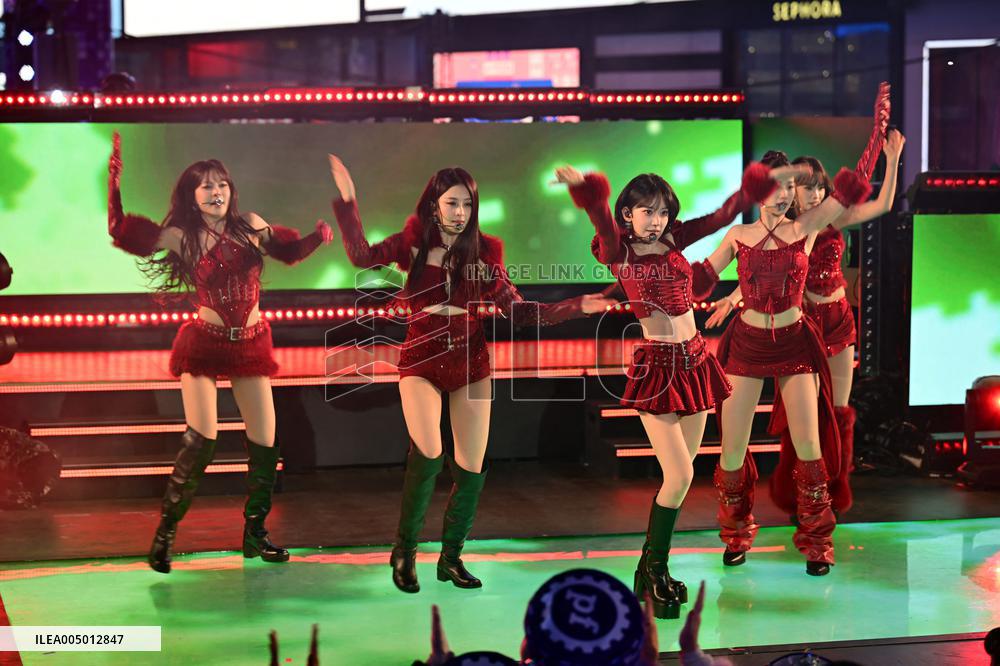 2025 New Years Eve in Times Square