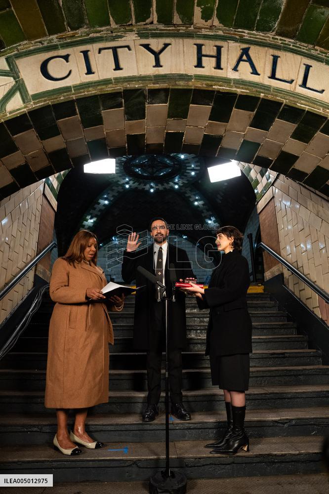 Mamdami Sworn-In as NYC Mayor