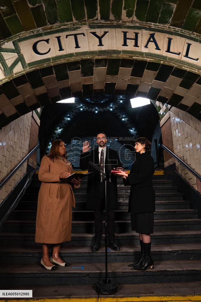 Mamdami Sworn-In as NYC Mayor