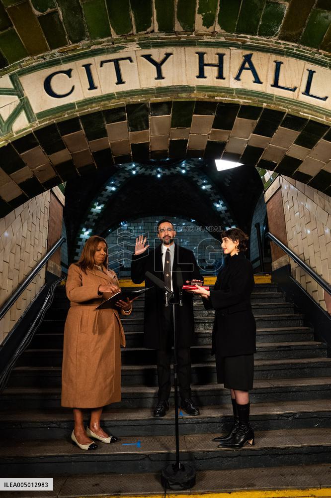 Mamdami Sworn-In as NYC Mayor