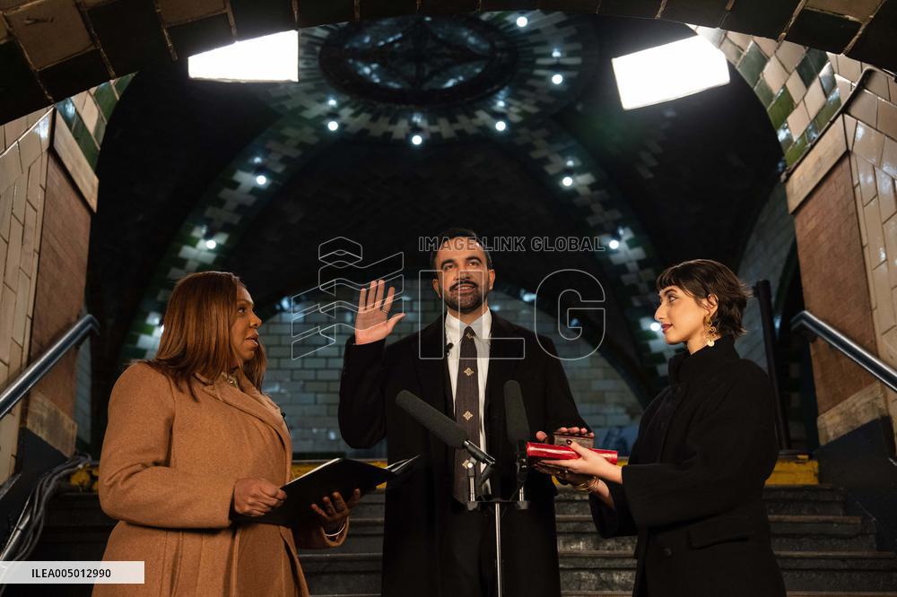 Mamdami Sworn-In as NYC Mayor