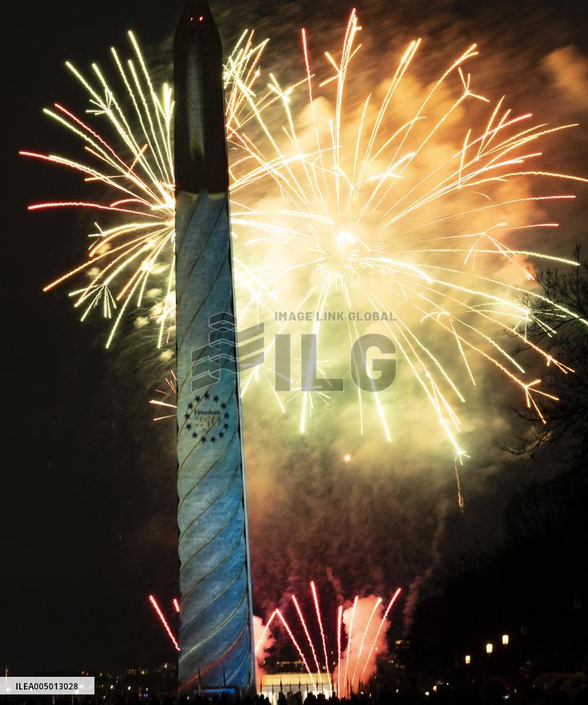 Freedom 250  new years eve