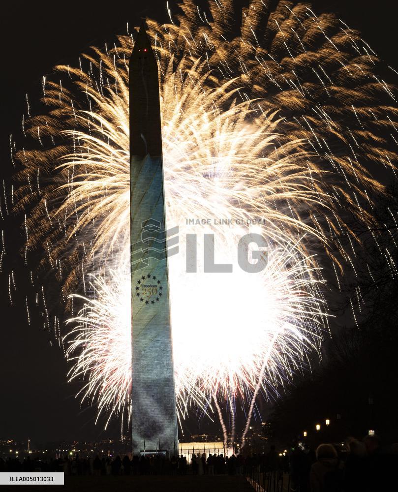 Freedom 250  new years eve