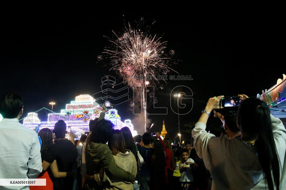 New Year Celebrations in Myanmar