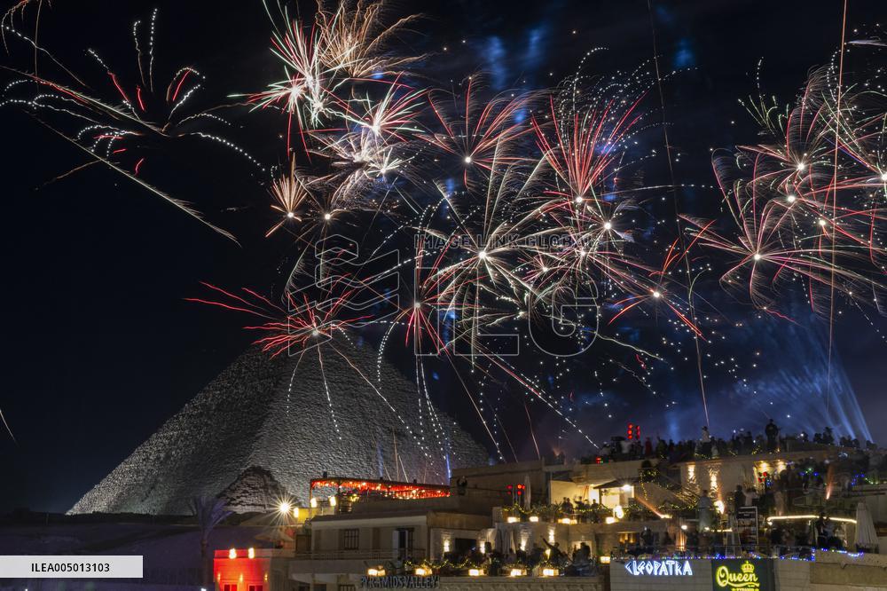 New Year Celebrations in Egypte